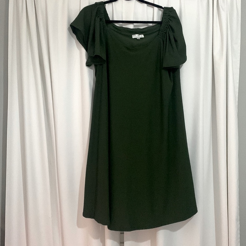 Dark Green MIDI Dress